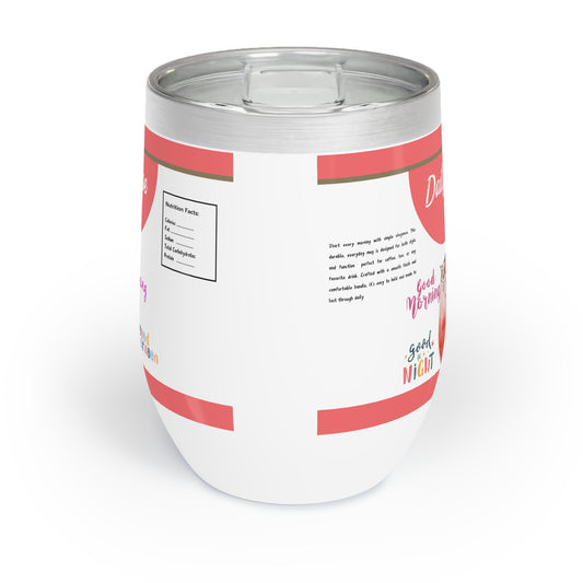 Chic Wine Tumbler for Relaxing Evenings, Perfect for Gifts, Wine Lovers, Parties, and Celebrations