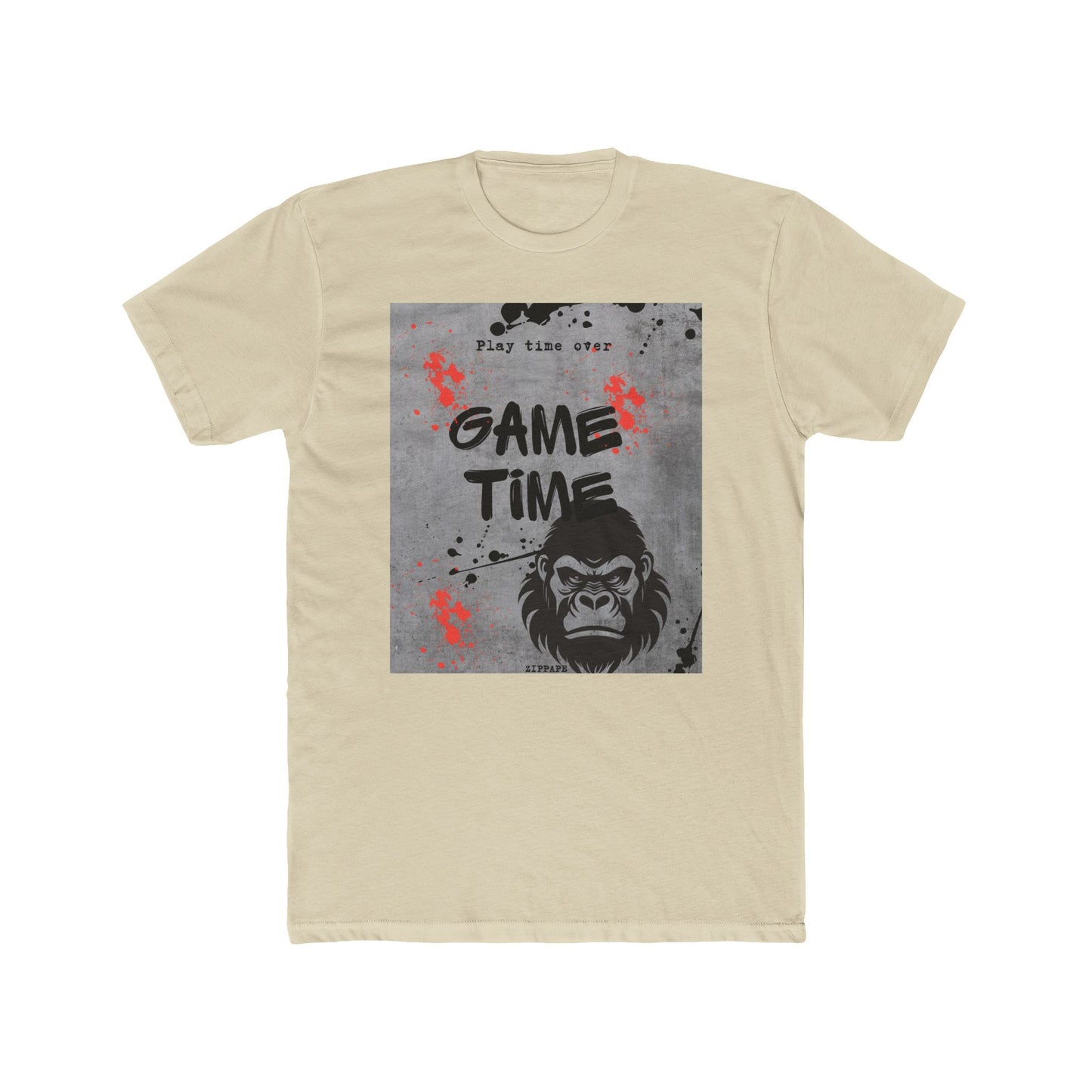 Game Time Unisex Crew Tee | Fun Graphic T-Shirt for Gamers, Casual Wear, Birthday Gift, Party Attire, Everyday Style