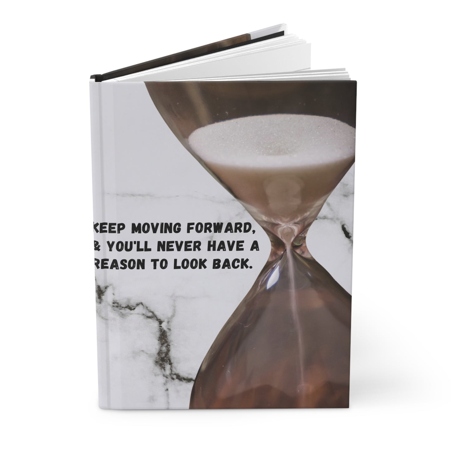 Inspirational Hardcover Journal for Goal-Setters | Motivational Notes, Mindfulness, Gift for Writers, Self-Improvement, Study Journal