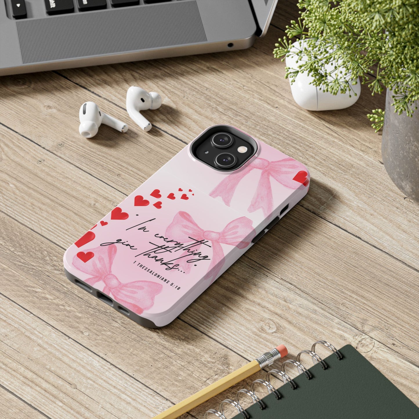 Stylish Tough Phone Cases with Heart Design - Perfect for Gifts, Valentines, Love, Friendship, Personal Expression