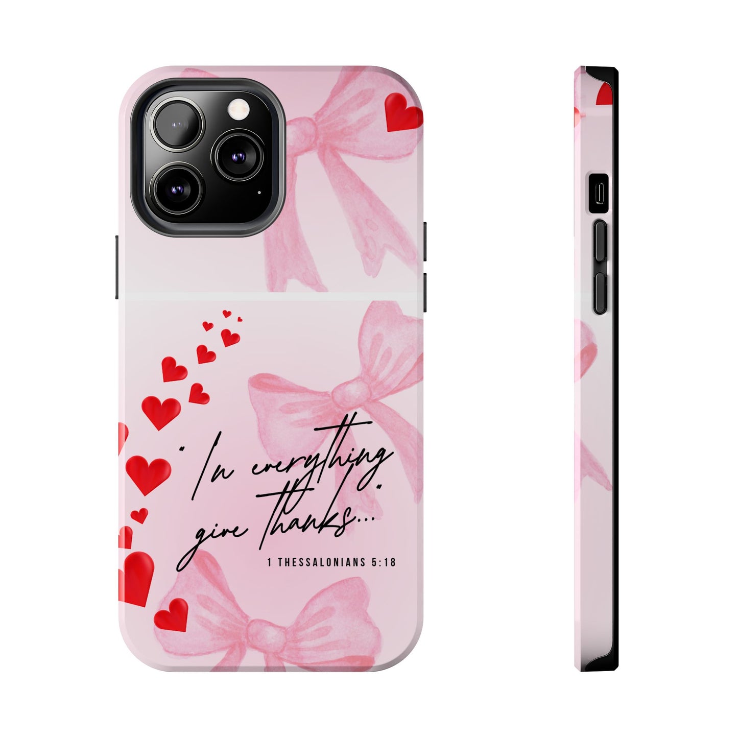 Stylish Tough Phone Cases with Heart Design - Perfect for Gifts, Valentines, Love, Friendship, Personal Expression