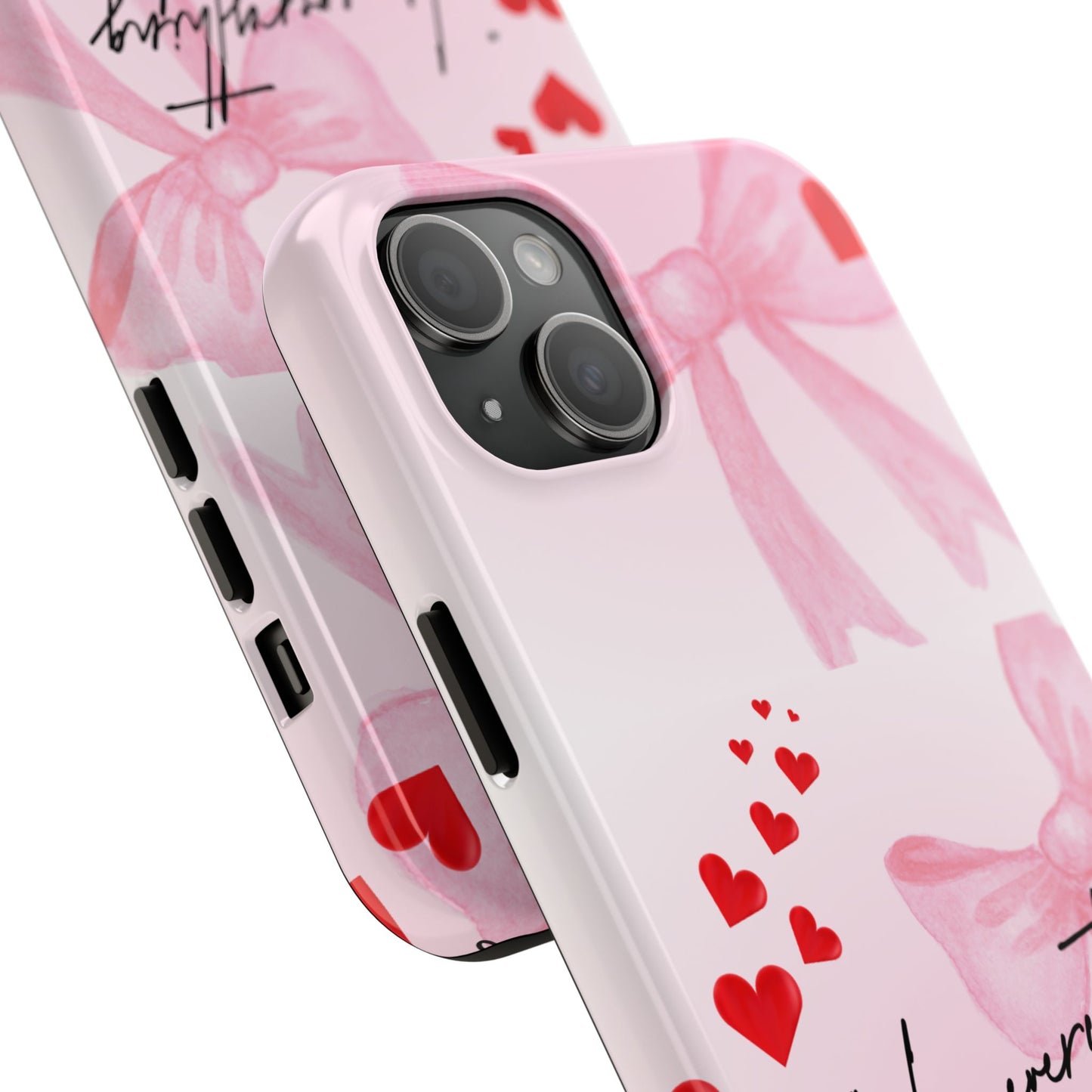 Stylish Tough Phone Cases with Heart Design - Perfect for Gifts, Valentines, Love, Friendship, Personal Expression