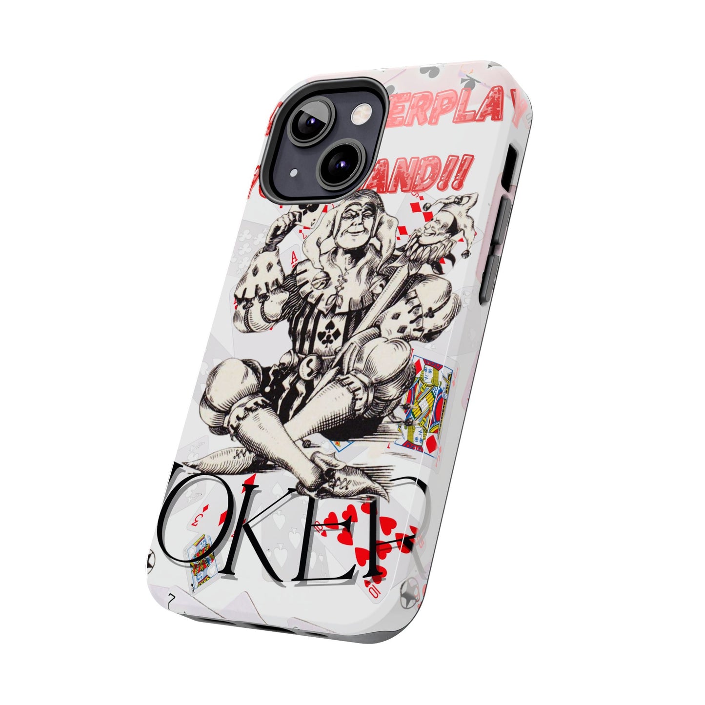Bold Joker Phone Case - Unique Tough Cover for Gamers, Stylish Protection, Gift for Card Players, Fun Design for Phone Lovers