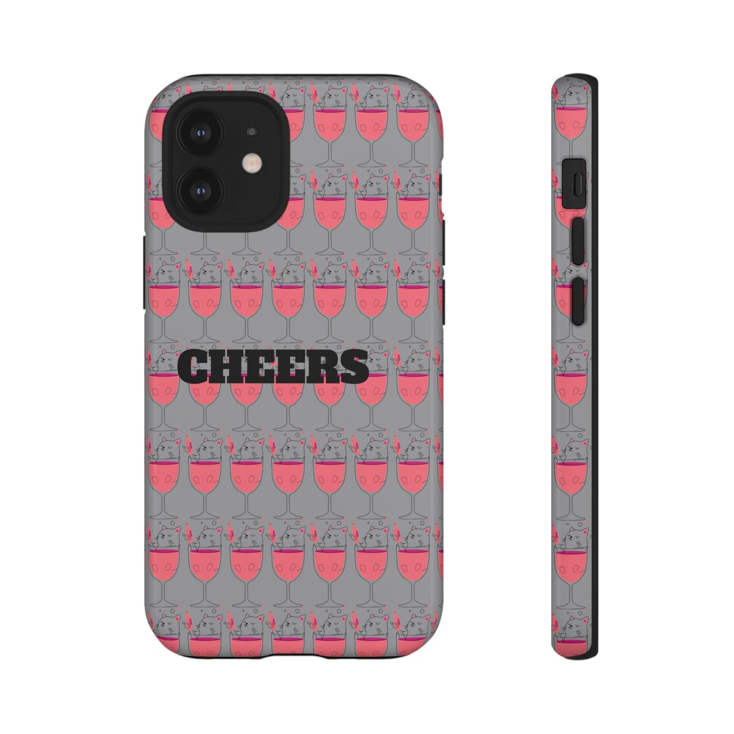 Cheers Phone Case, Fun Protective Case for Party Lovers, Gift for Birthdays, Anniversaries, Graduation, Custom Phone Cover