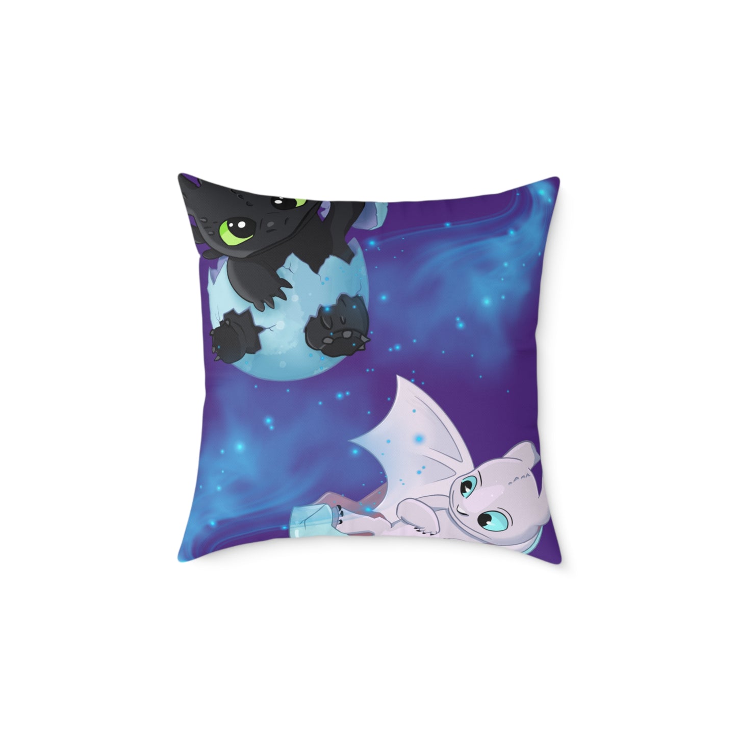 Cute Dragon Themed Decorative Pillow, Kids Room Decor, Fantasy Home Accent, Cozy Throw Pillow, Gift for Dragon Lovers and Fans