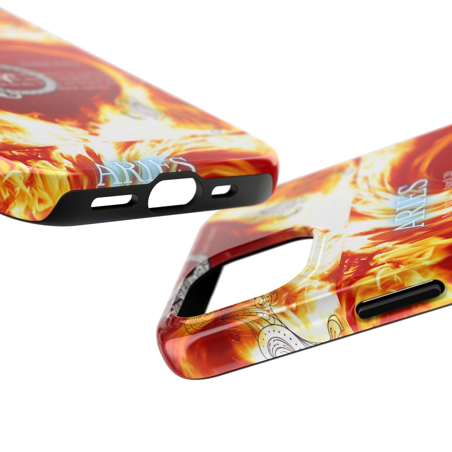 Aries Zodiac Phone Cases, Astrology, Bold Design, Gift for Her, Unique, Durable Cellphone Cover