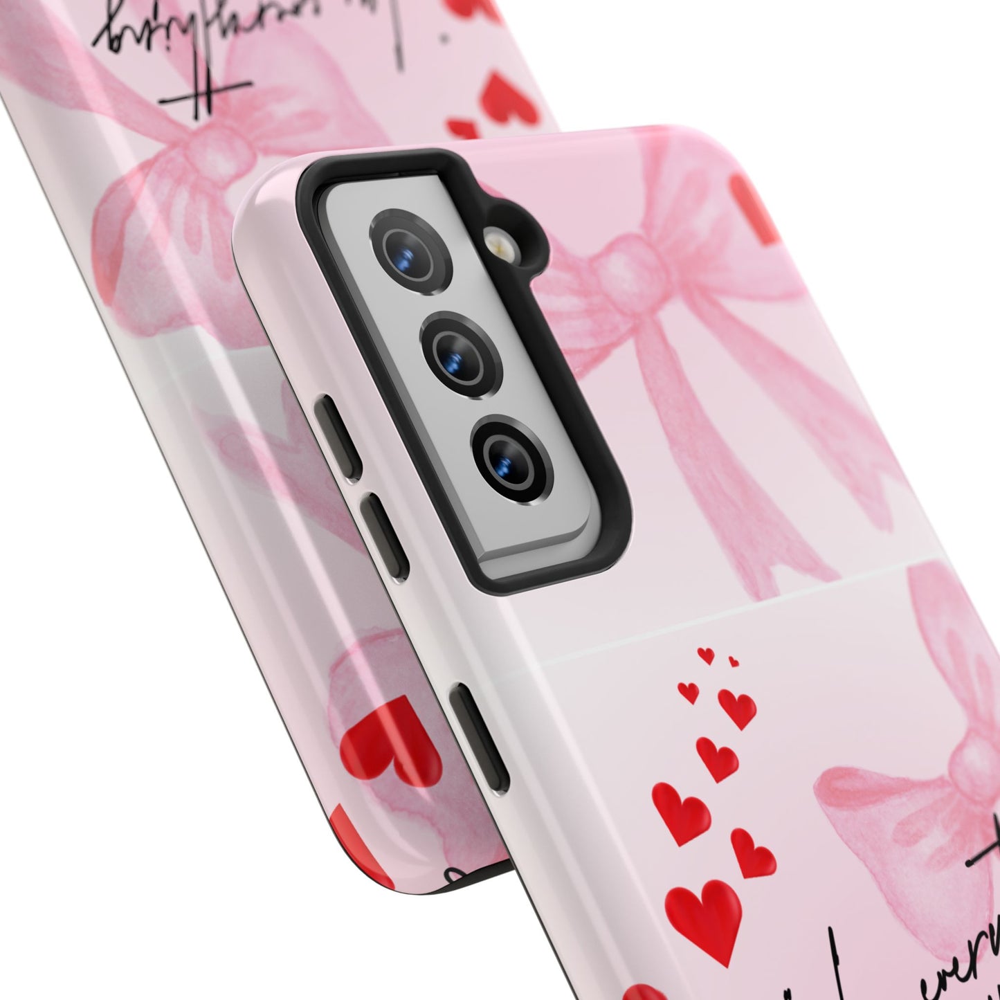 Stylish Tough Phone Cases with Heart Design - Perfect for Gifts, Valentines, Love, Friendship, Personal Expression