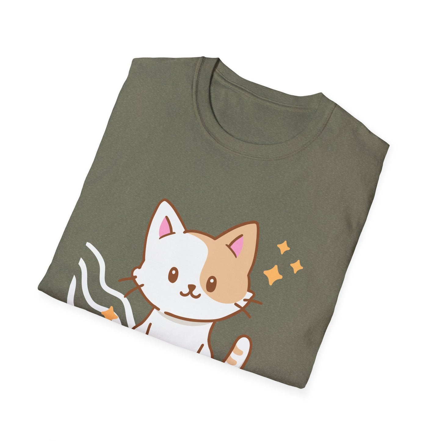 Cute Cat Stay Humble T-Shirt, Unisex Tee, Cat Lover Gift, Funny Pet Shirt, Gifts for Kids & Adults, Everyday Style