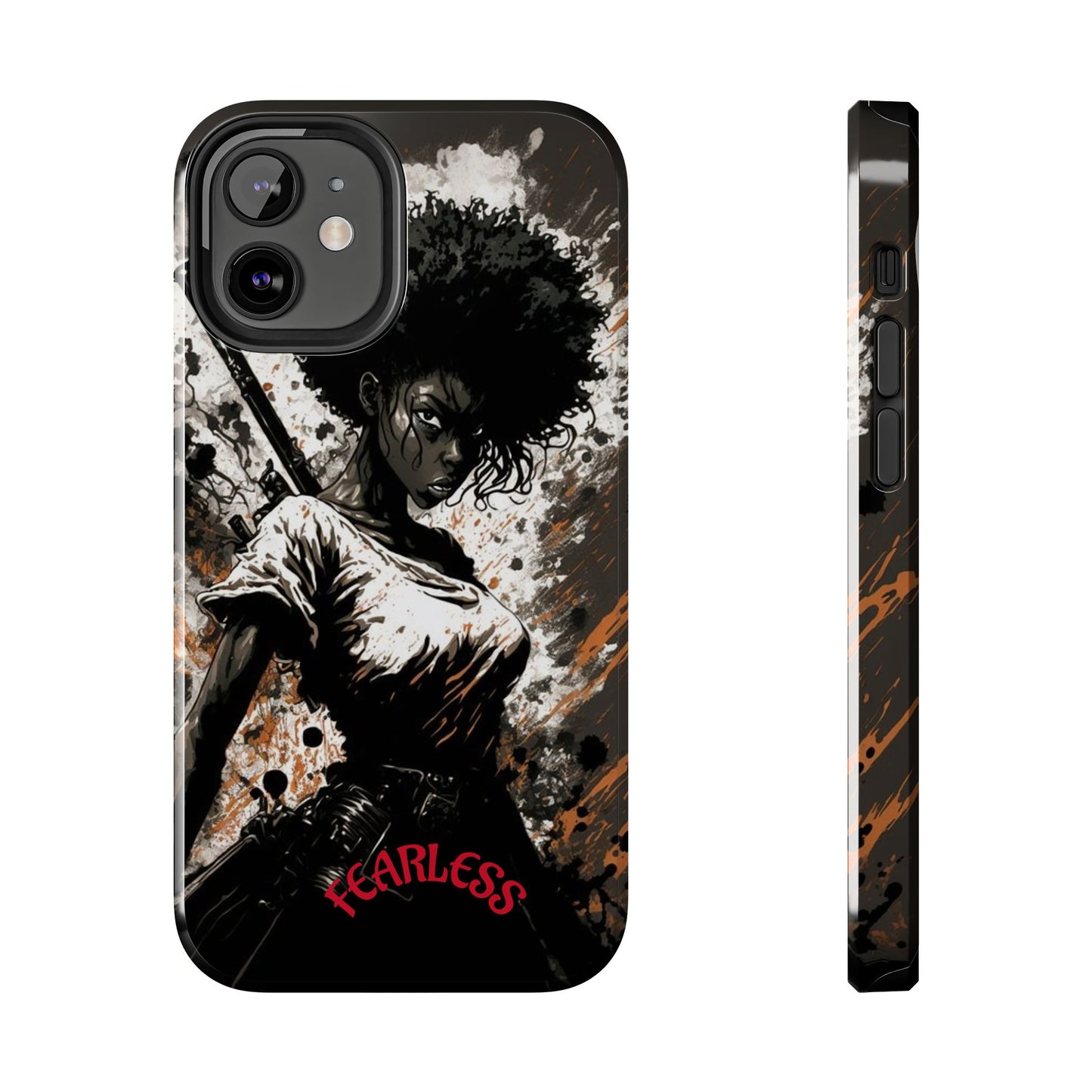Fearless Tough Phone Cases for Adventurers, Unique Gifts for Him/Her, Durable Phone Accessories, Art-inspired Cases, Stylish Protection
