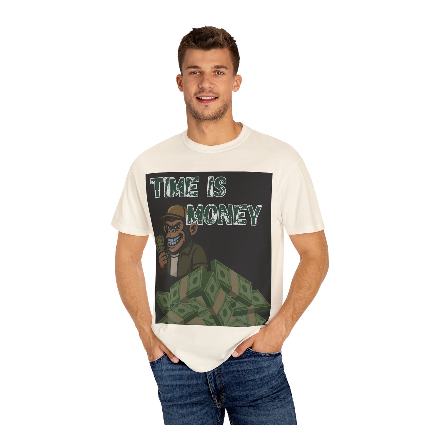 Money Motivation T-Shirt, Funny Graphic Tee, Casual Wear, Gift for Him, Relaxed Fit Unisex Top, Streetwear Style