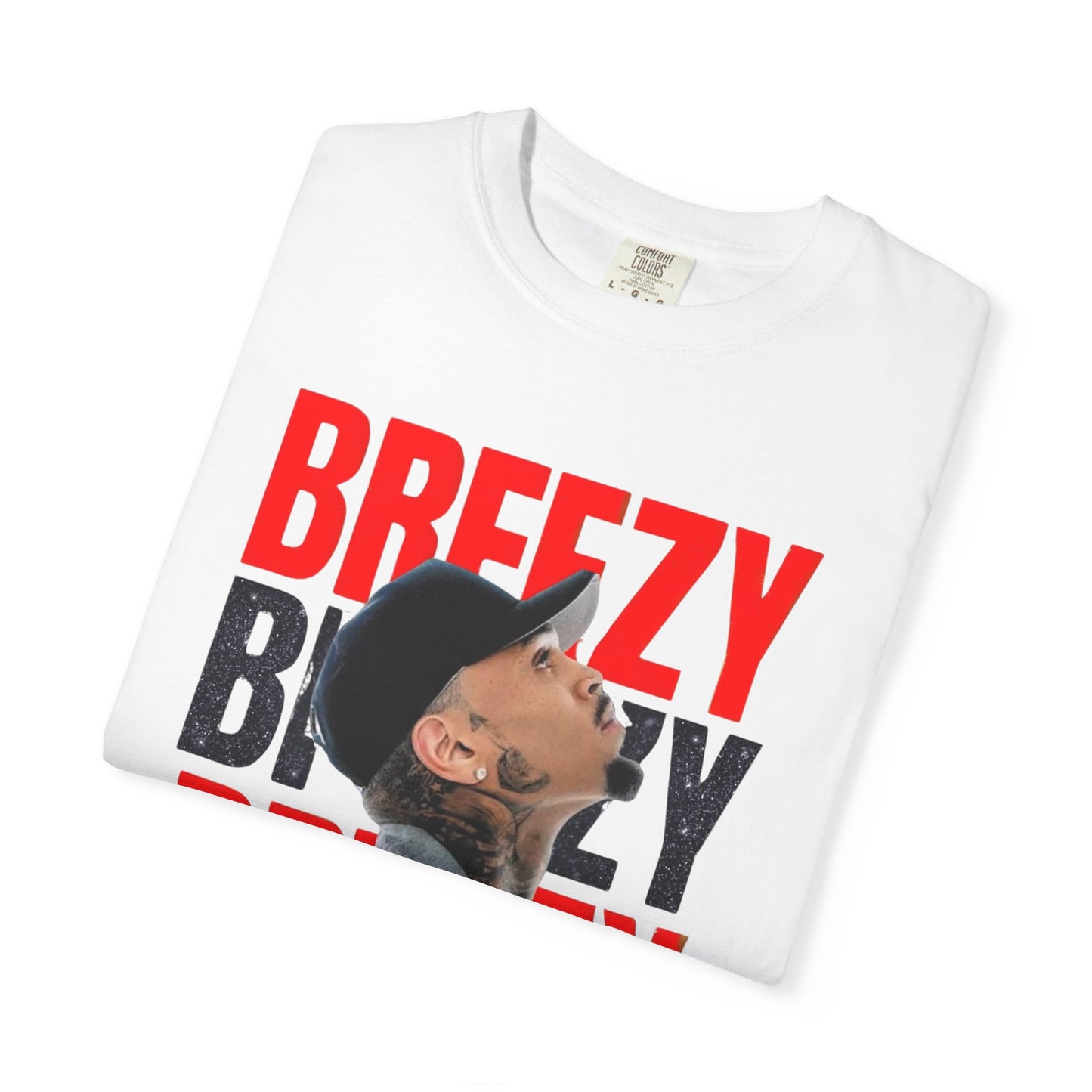 Trendy Unisex Graphic T-Shirt Inspired by Breezy Vibes, Perfect for Casual Wear, Street Fashion, Music Lovers, Gifts