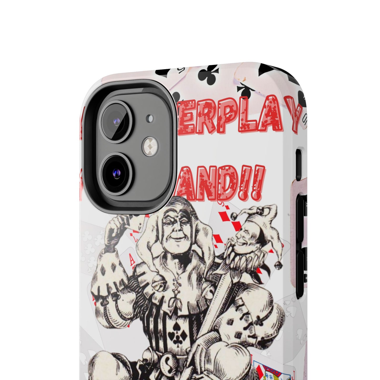 Bold Joker Phone Case - Unique Tough Cover for Gamers, Stylish Protection, Gift for Card Players, Fun Design for Phone Lovers
