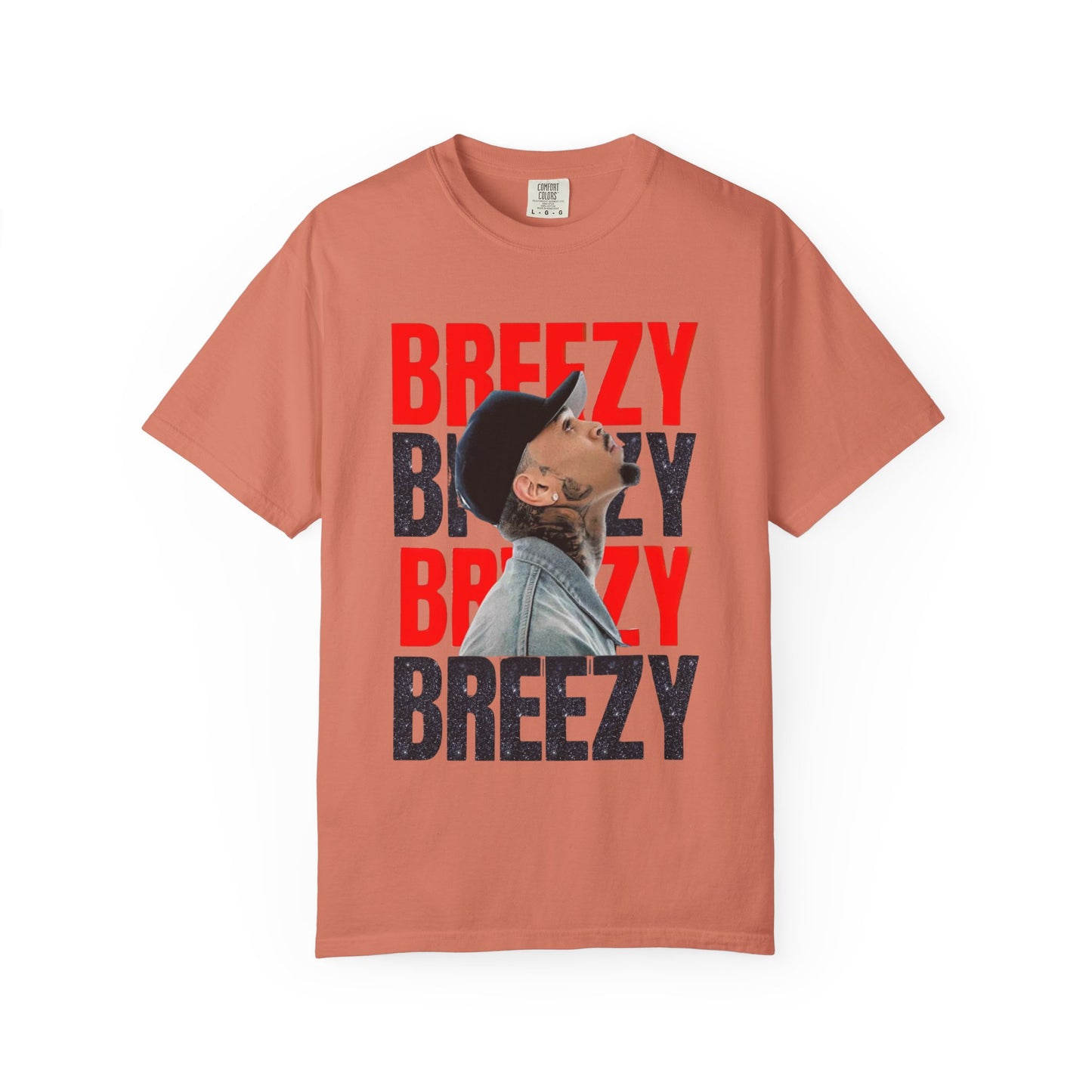 Trendy Unisex Graphic T-Shirt Inspired by Breezy Vibes, Perfect for Casual Wear, Street Fashion, Music Lovers, Gifts
