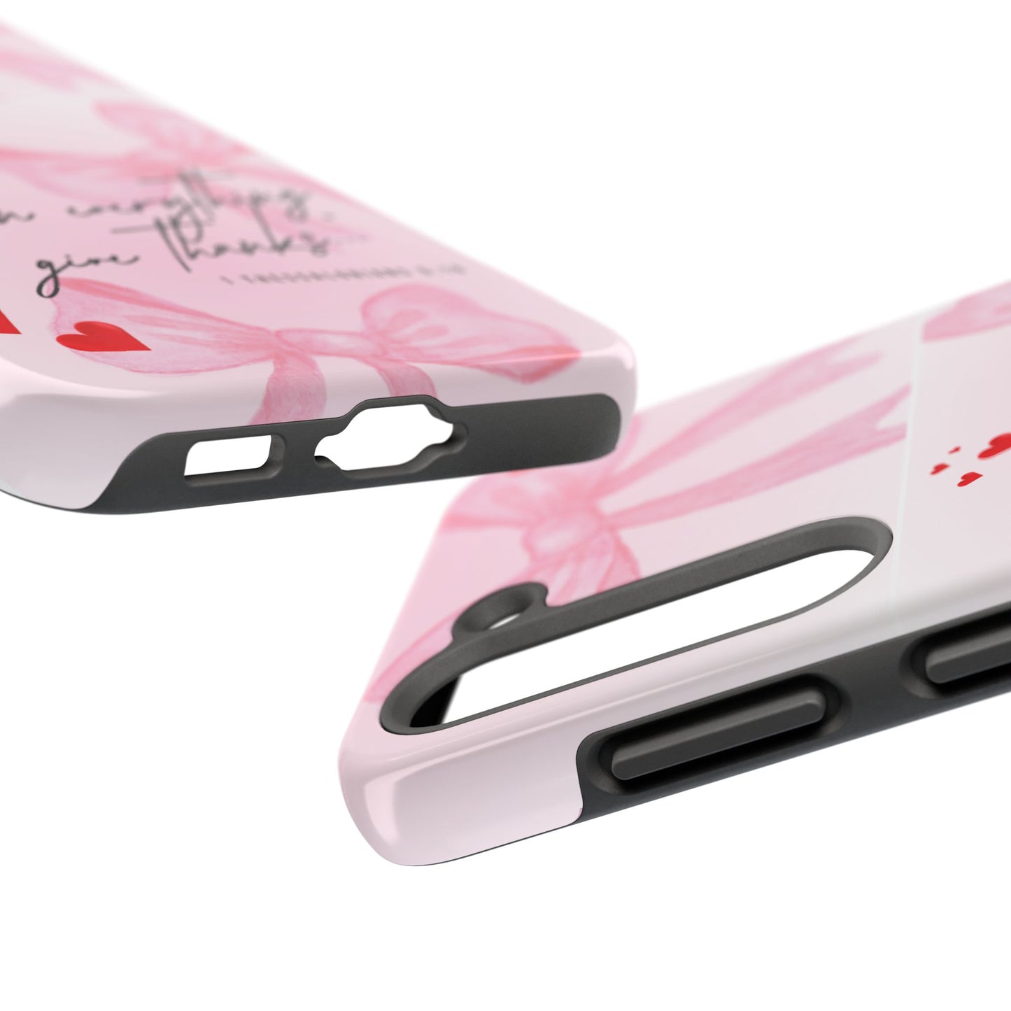 Stylish Tough Phone Cases with Heart Design - Perfect for Gifts, Valentines, Love, Friendship, Personal Expression