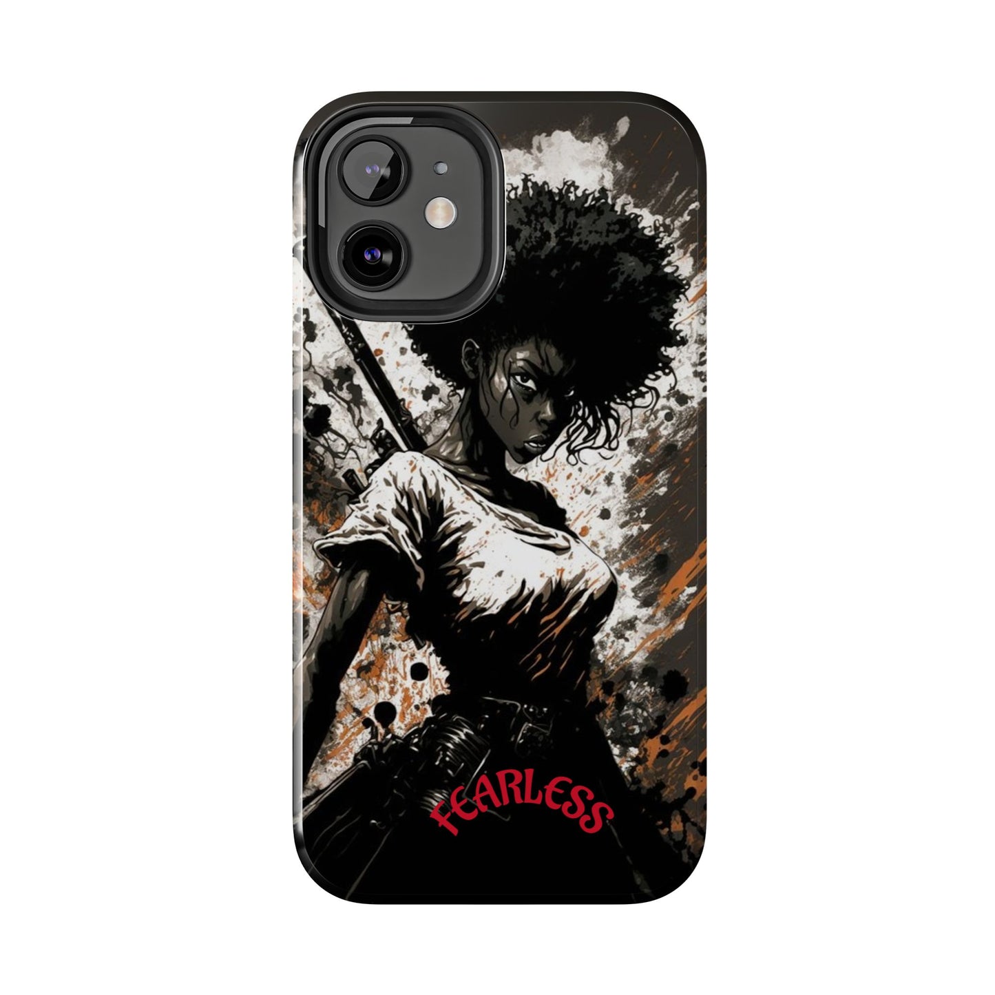 Fearless Tough Phone Cases for Adventurers, Unique Gifts for Him/Her, Durable Phone Accessories, Art-inspired Cases, Stylish Protection