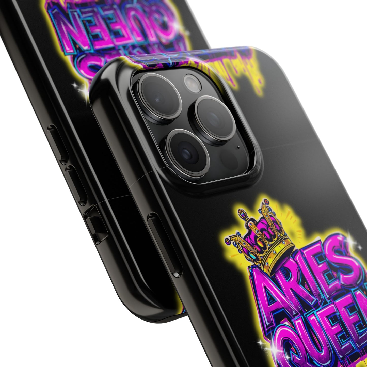 Aries Queen Tough Phone Cases - Vivid Design, Durable Protection, Aries Gifts, Astrology Accessories, Colorful Phone Cover