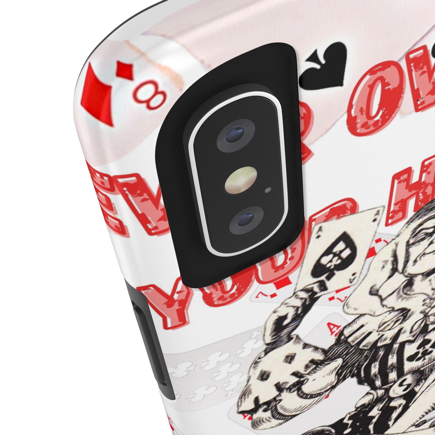 Bold Joker Phone Case - Unique Tough Cover for Gamers, Stylish Protection, Gift for Card Players, Fun Design for Phone Lovers