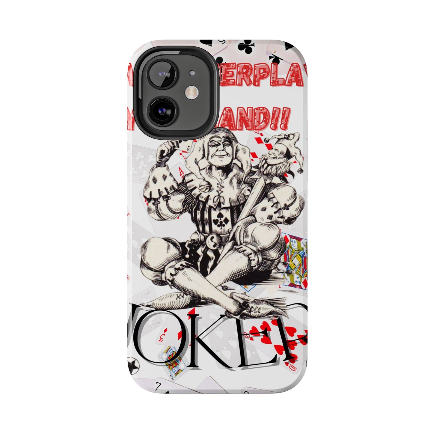 Bold Joker Phone Case - Unique Tough Cover for Gamers, Stylish Protection, Gift for Card Players, Fun Design for Phone Lovers