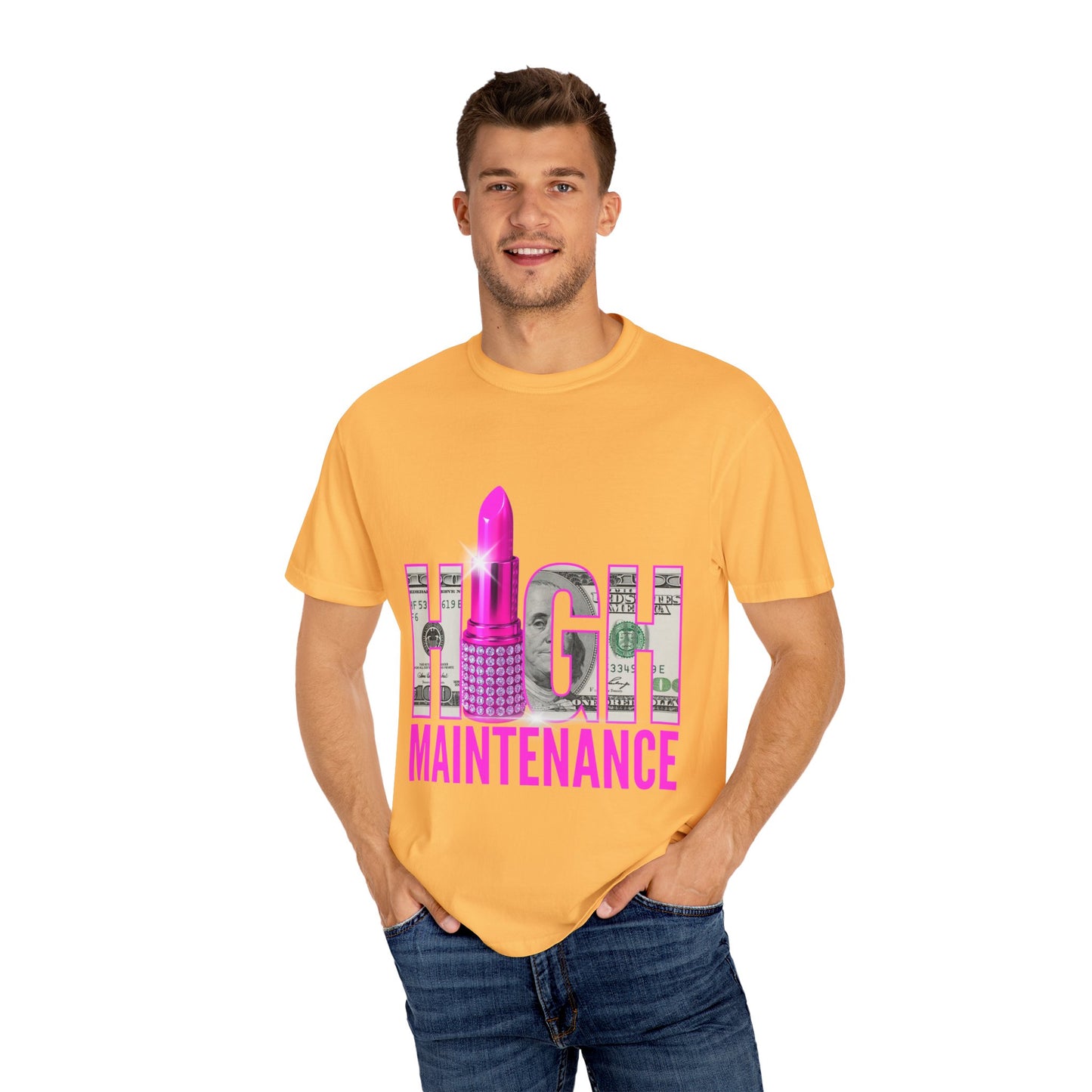 High Maintenance T-Shirt, Trendy Tee for Fashion Lovers, Perfect Gift for Birthdays, Casual Wear, Statement Shirt