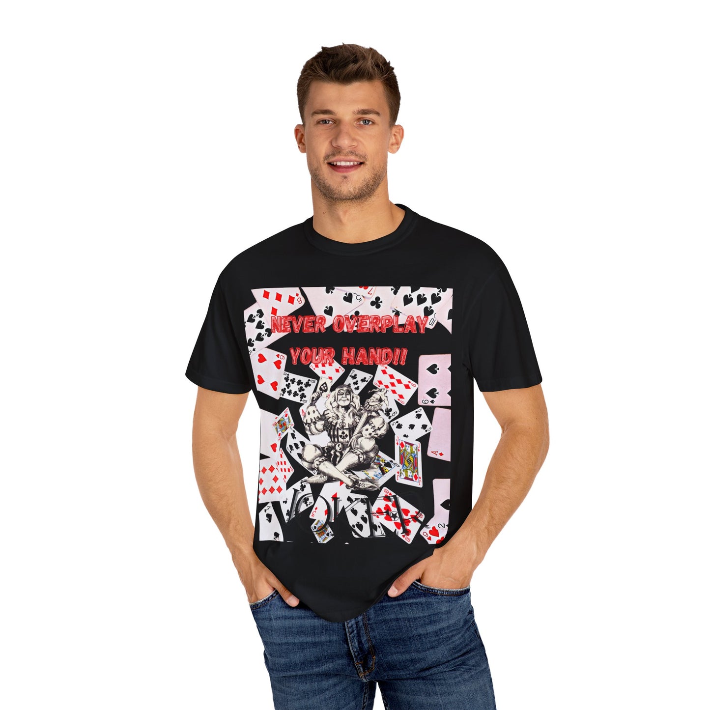 Joker Graphic Tee, Casual Streetwear T-Shirt, Unique Gift for Gamers, Fun Fashion Statement, Perfect for Parties