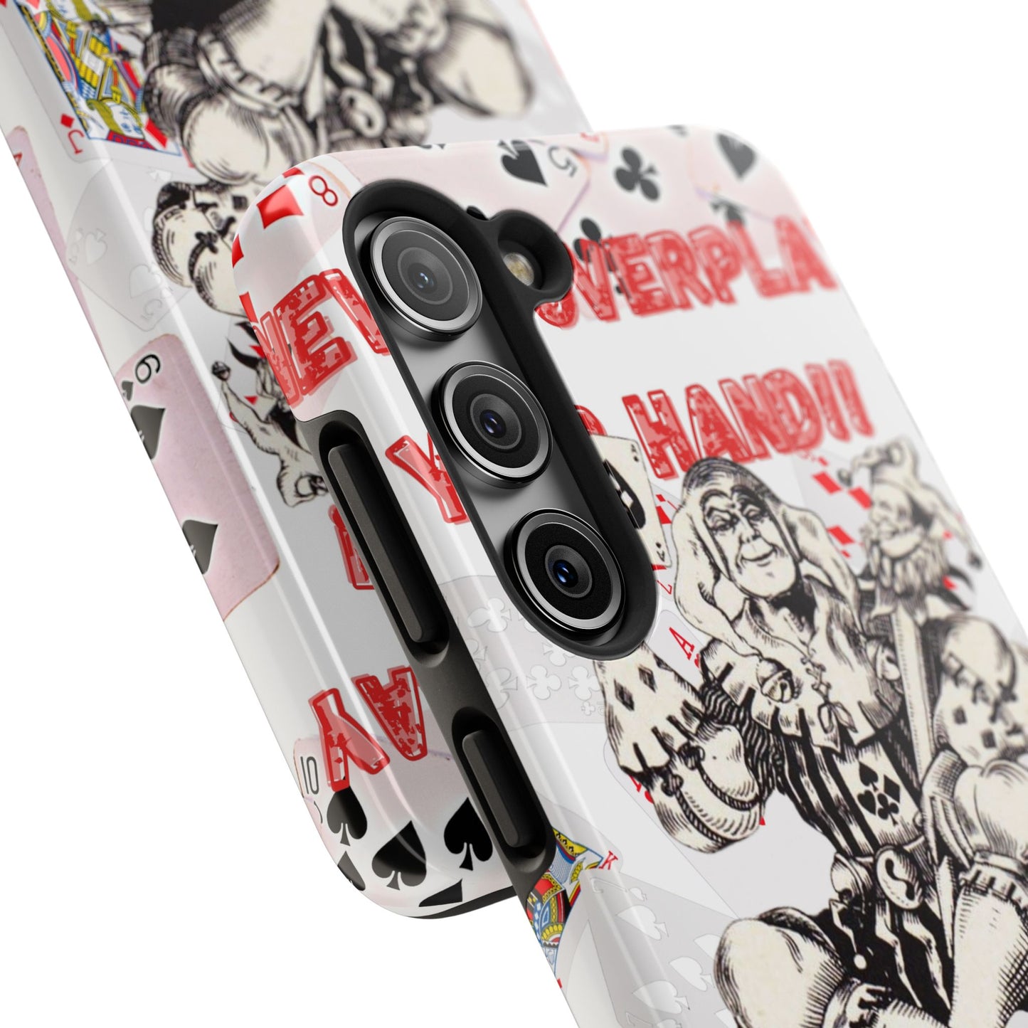 Bold Joker Phone Case - Unique Tough Cover for Gamers, Stylish Protection, Gift for Card Players, Fun Design for Phone Lovers