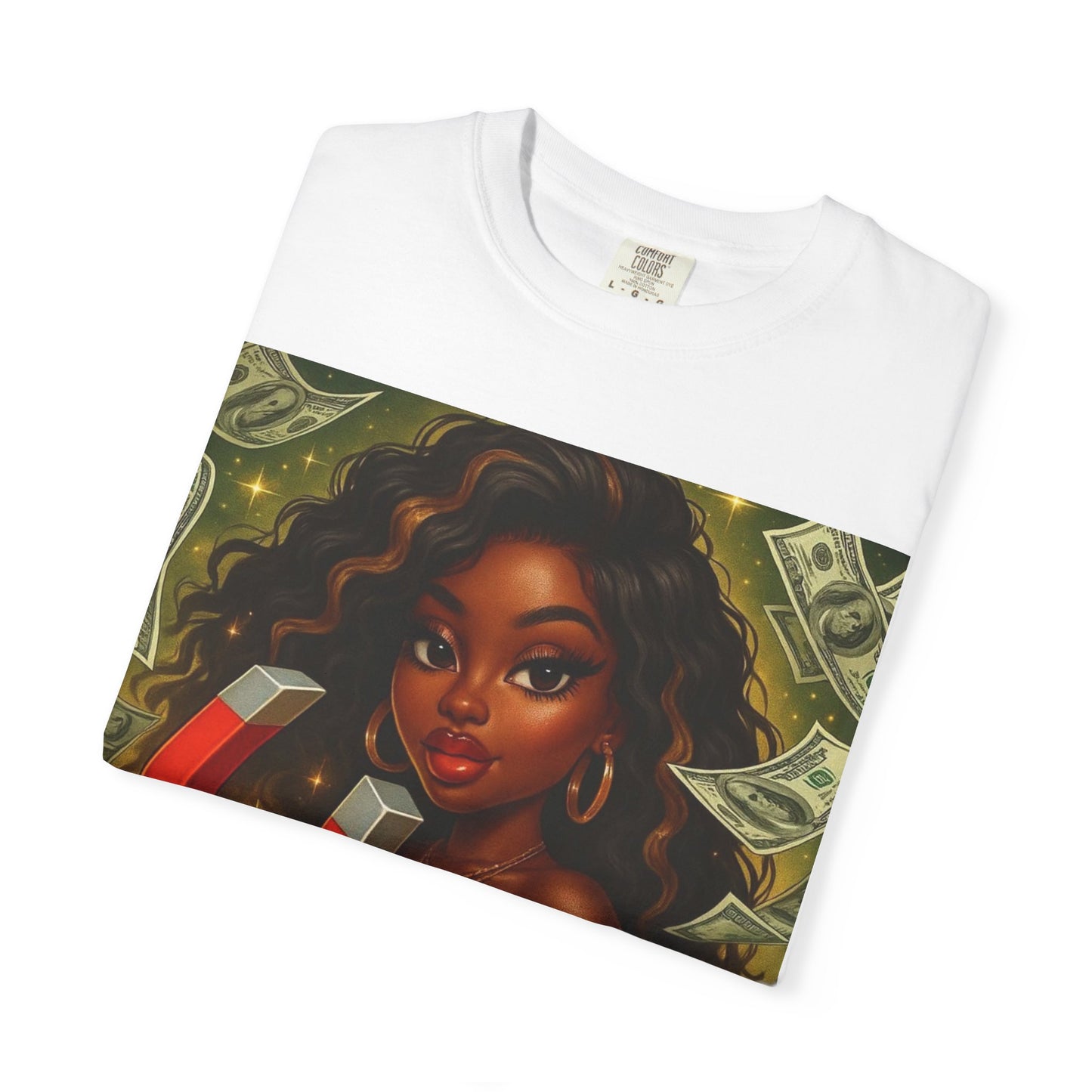 Magnet Money T-Shirt, Unisex Gift, Fashionable Tee, Casual Wear, Unique Graphic Design, Birthday, Motivational Apparel