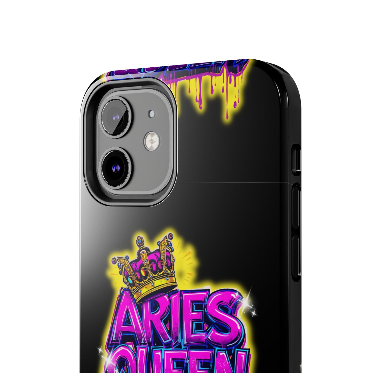 Aries Queen Tough Phone Cases - Vivid Design, Durable Protection, Aries Gifts, Astrology Accessories, Colorful Phone Cover