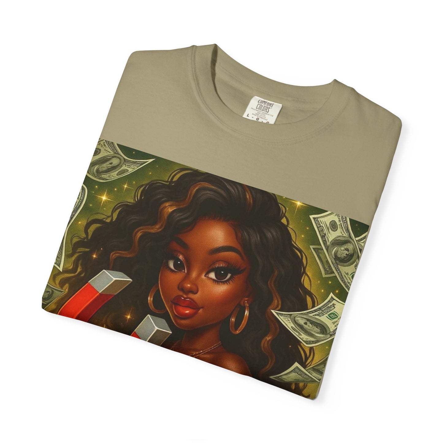 Magnet Money T-Shirt, Unisex Gift, Fashionable Tee, Casual Wear, Unique Graphic Design, Birthday, Motivational Apparel