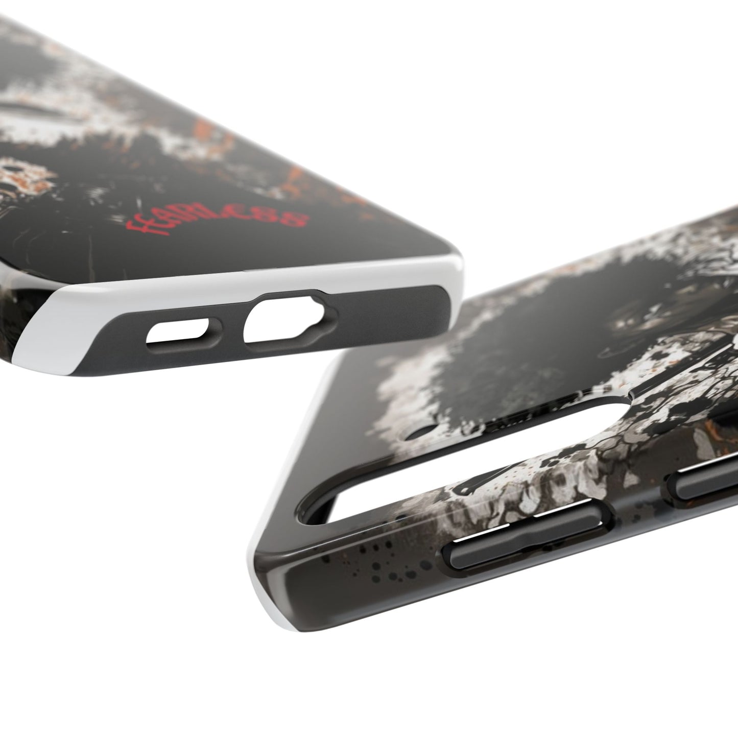 Fearless Tough Phone Cases for Adventurers, Unique Gifts for Him/Her, Durable Phone Accessories, Art-inspired Cases, Stylish Protection