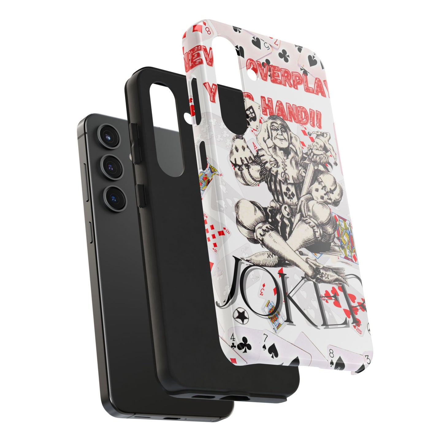 Bold Joker Phone Case - Unique Tough Cover for Gamers, Stylish Protection, Gift for Card Players, Fun Design for Phone Lovers