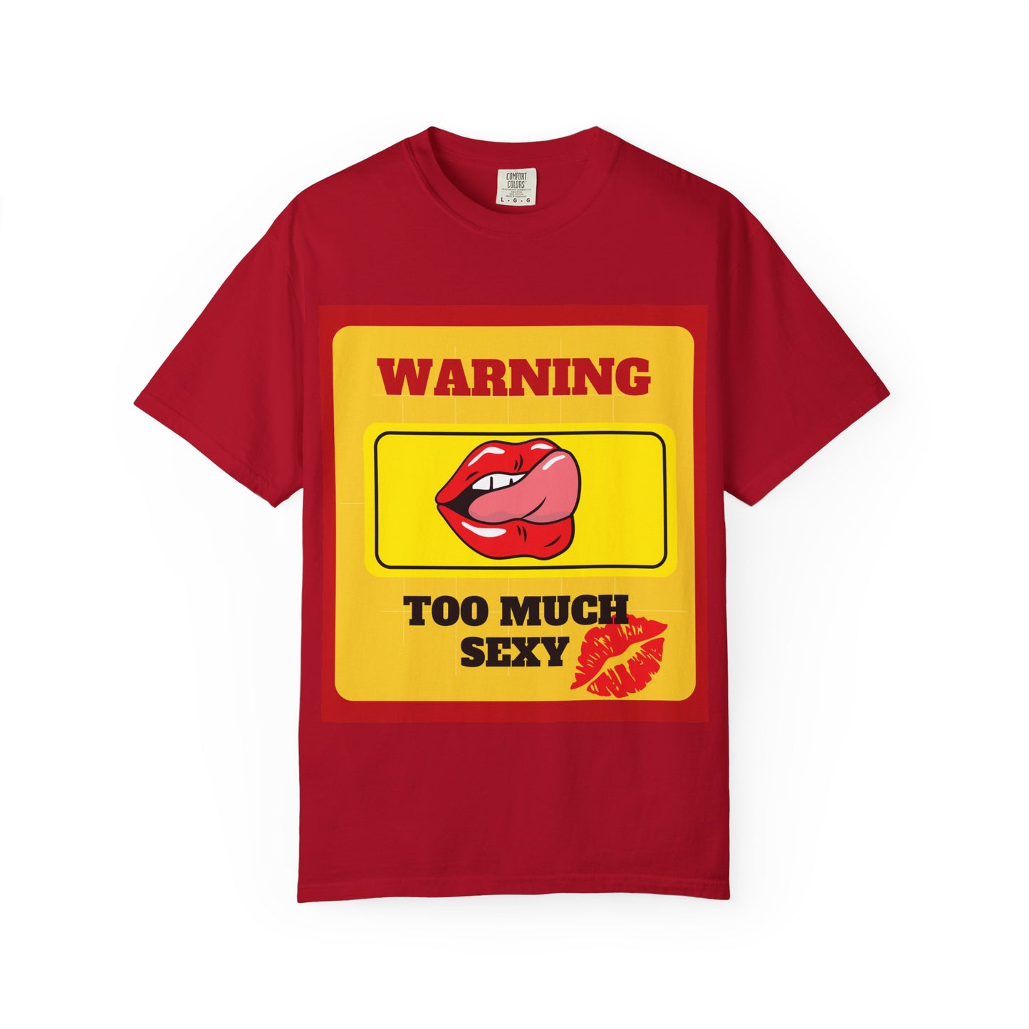 Playful Warning T-shirt, Casual Unisex Tee, Summer Outfit, Gift for Her, Fun Graphic Shirt, Bold Statement Clothing