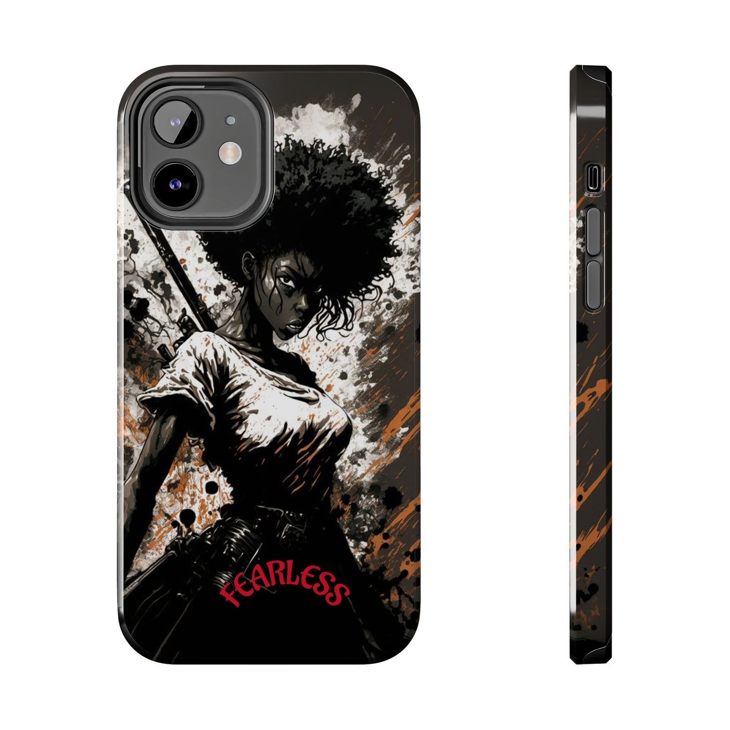 Fearless Tough Phone Cases for Adventurers, Unique Gifts for Him/Her, Durable Phone Accessories, Art-inspired Cases, Stylish Protection