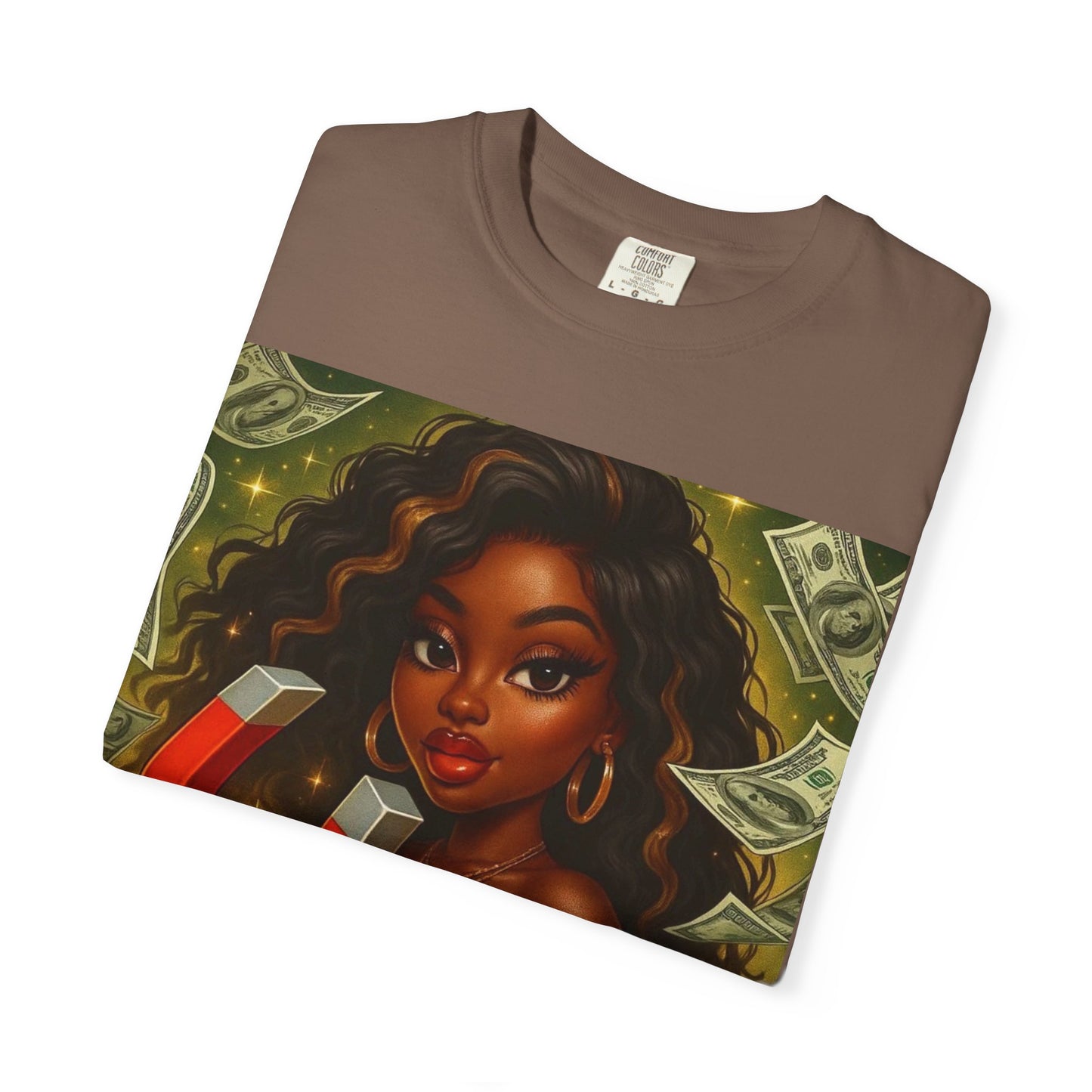 Magnet Money T-Shirt, Unisex Gift, Fashionable Tee, Casual Wear, Unique Graphic Design, Birthday, Motivational Apparel
