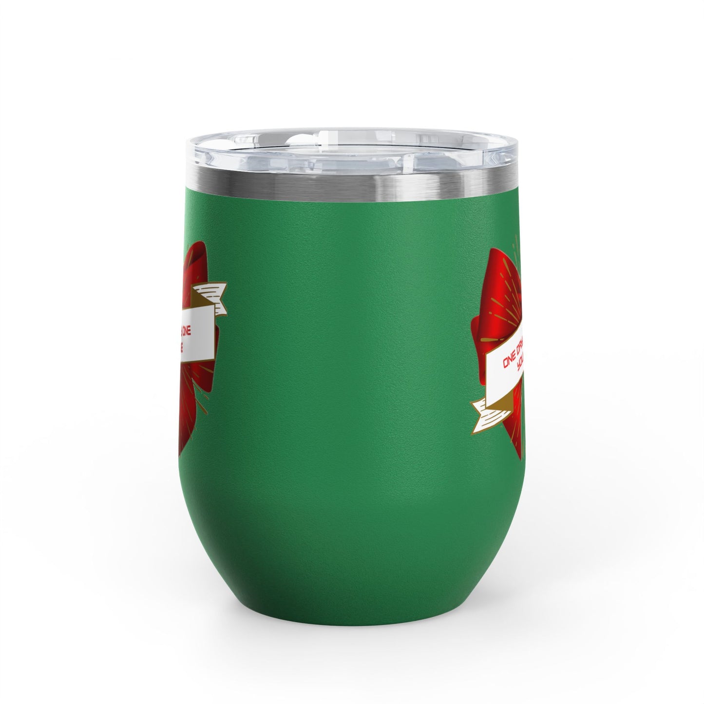 Stylish Wine Tumbler, 12oz - Perfect Gift for Wine Lovers, Celebrations, Birthday, Parties, Stylish Drinkware, One Day or Day One