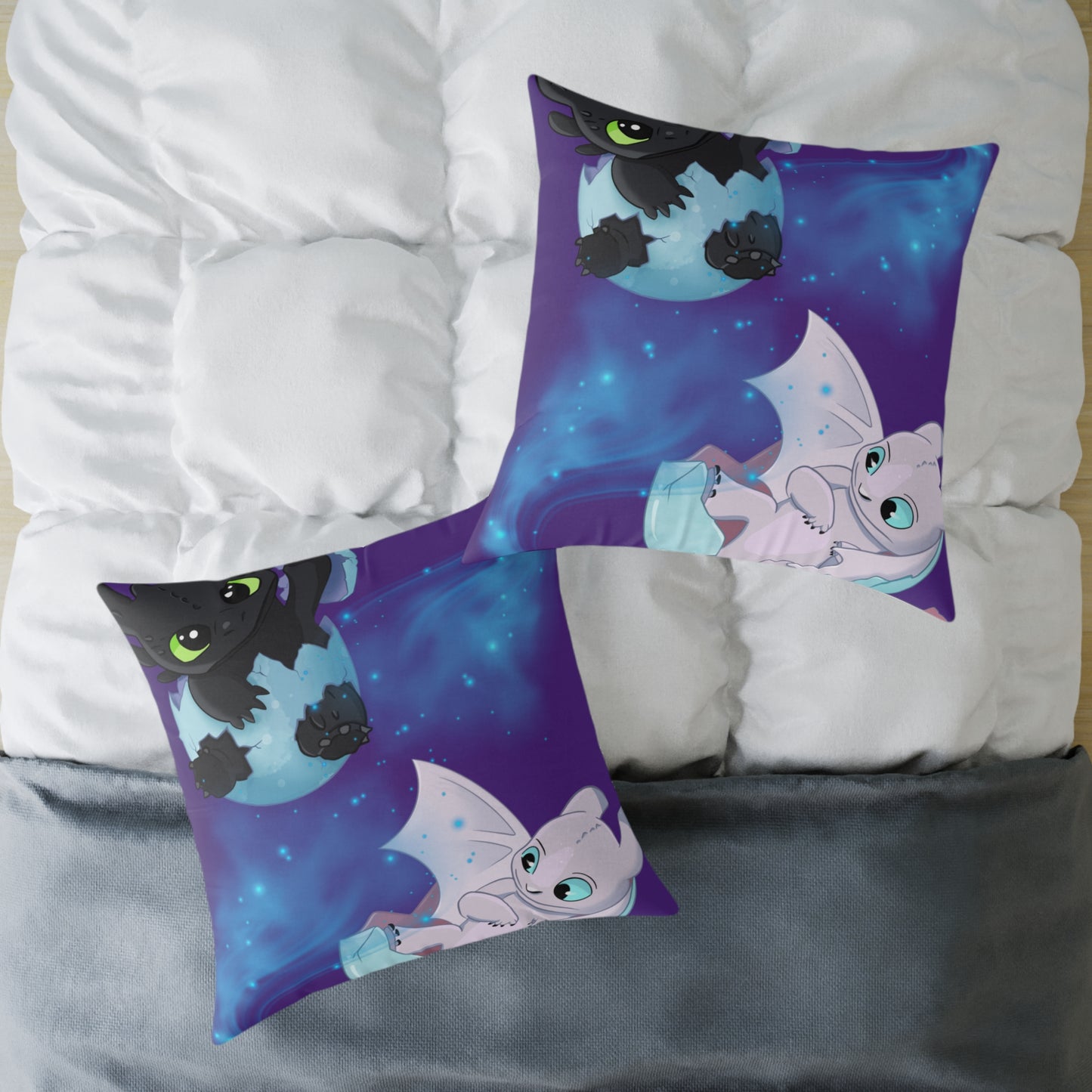 Cute Dragon Themed Decorative Pillow, Kids Room Decor, Fantasy Home Accent, Cozy Throw Pillow, Gift for Dragon Lovers and Fans