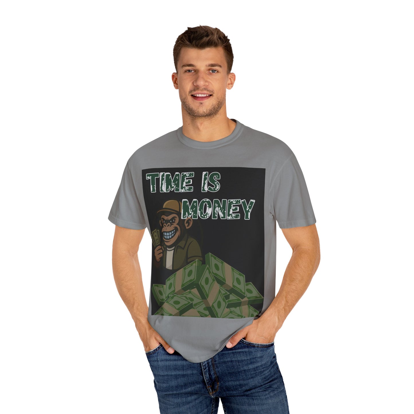 Money Motivation T-Shirt, Funny Graphic Tee, Casual Wear, Gift for Him, Relaxed Fit Unisex Top, Streetwear Style