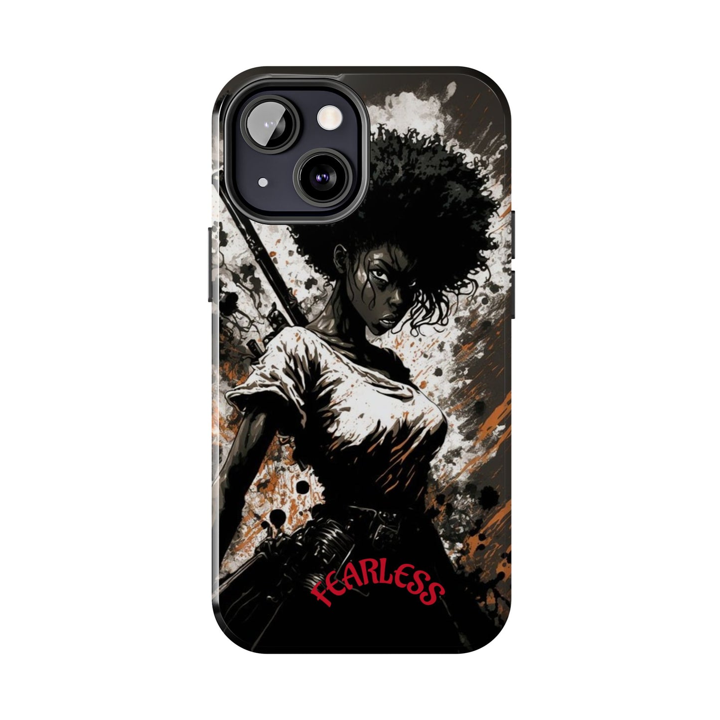 Fearless Tough Phone Cases for Adventurers, Unique Gifts for Him/Her, Durable Phone Accessories, Art-inspired Cases, Stylish Protection