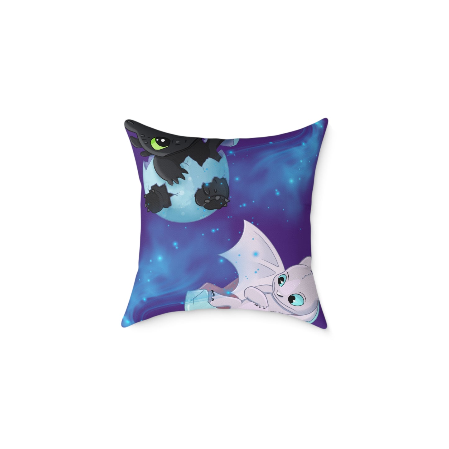 Cute Dragon Themed Decorative Pillow, Kids Room Decor, Fantasy Home Accent, Cozy Throw Pillow, Gift for Dragon Lovers and Fans