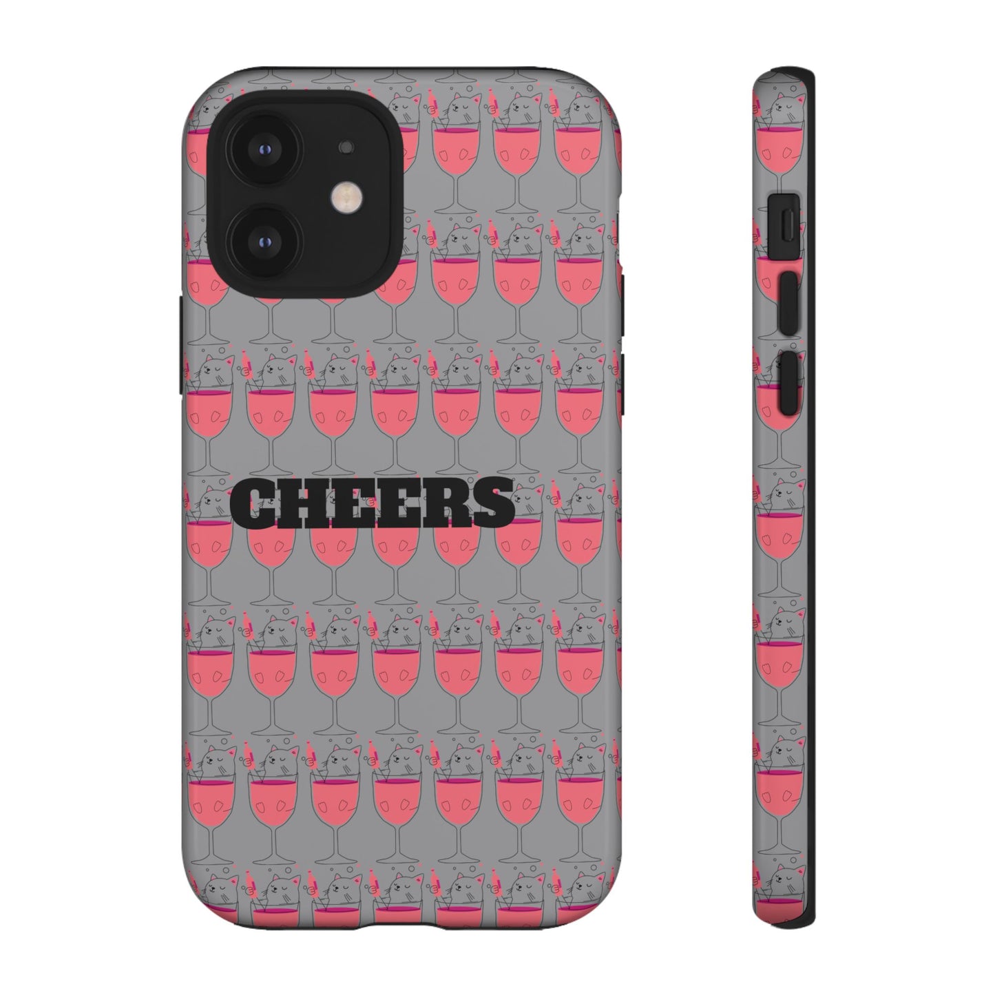 Cheers Phone Case, Fun Protective Case for Party Lovers, Gift for Birthdays, Anniversaries, Graduation, Custom Phone Cover