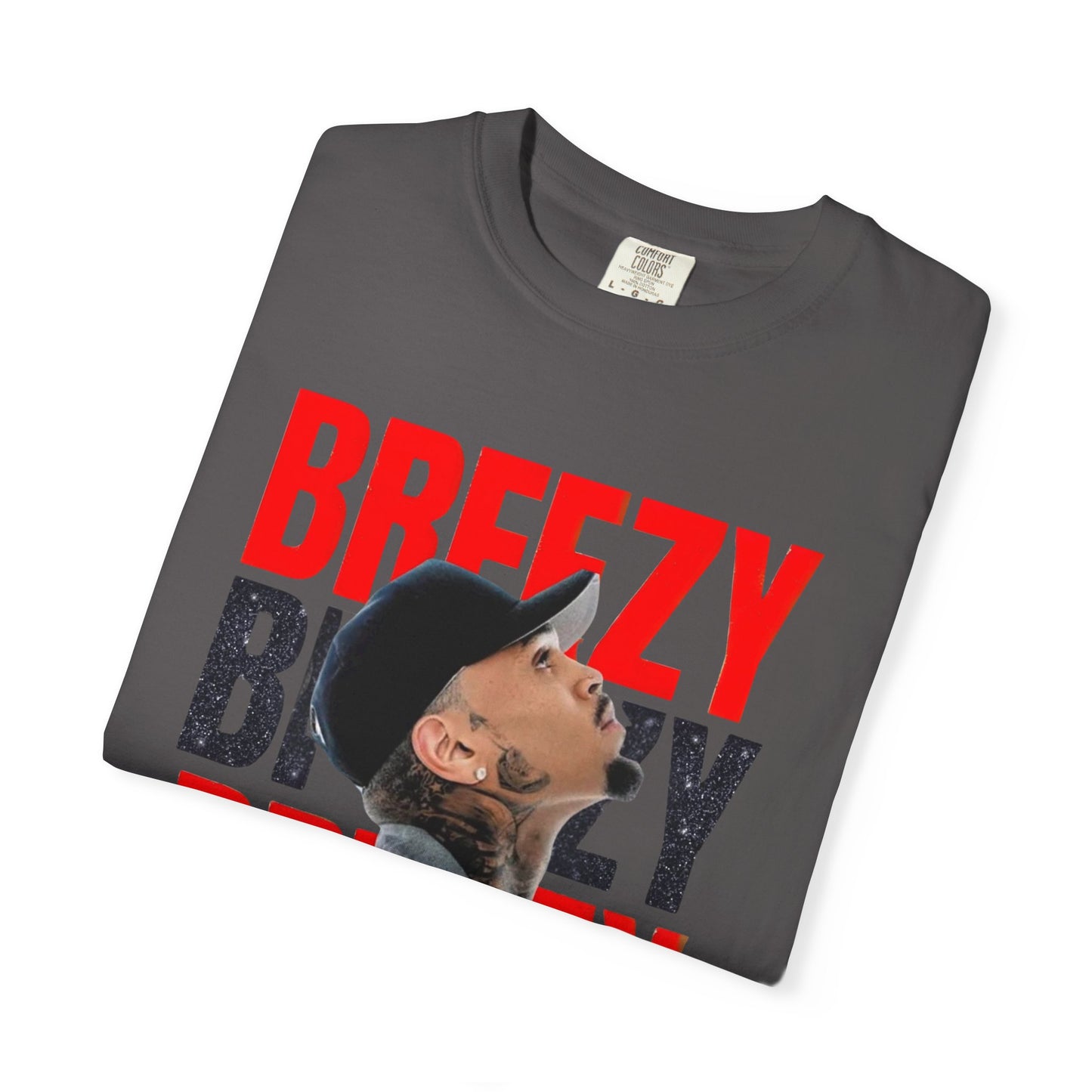 Trendy Unisex Graphic T-Shirt Inspired by Breezy Vibes, Perfect for Casual Wear, Street Fashion, Music Lovers, Gifts