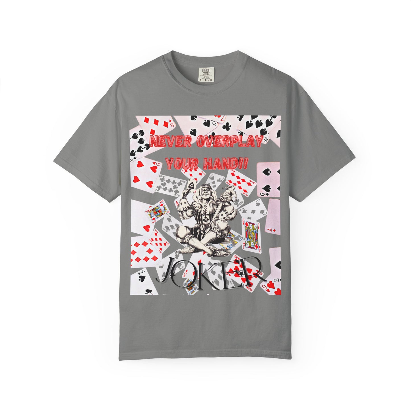 Joker Graphic Tee, Casual Streetwear T-Shirt, Unique Gift for Gamers, Fun Fashion Statement, Perfect for Parties