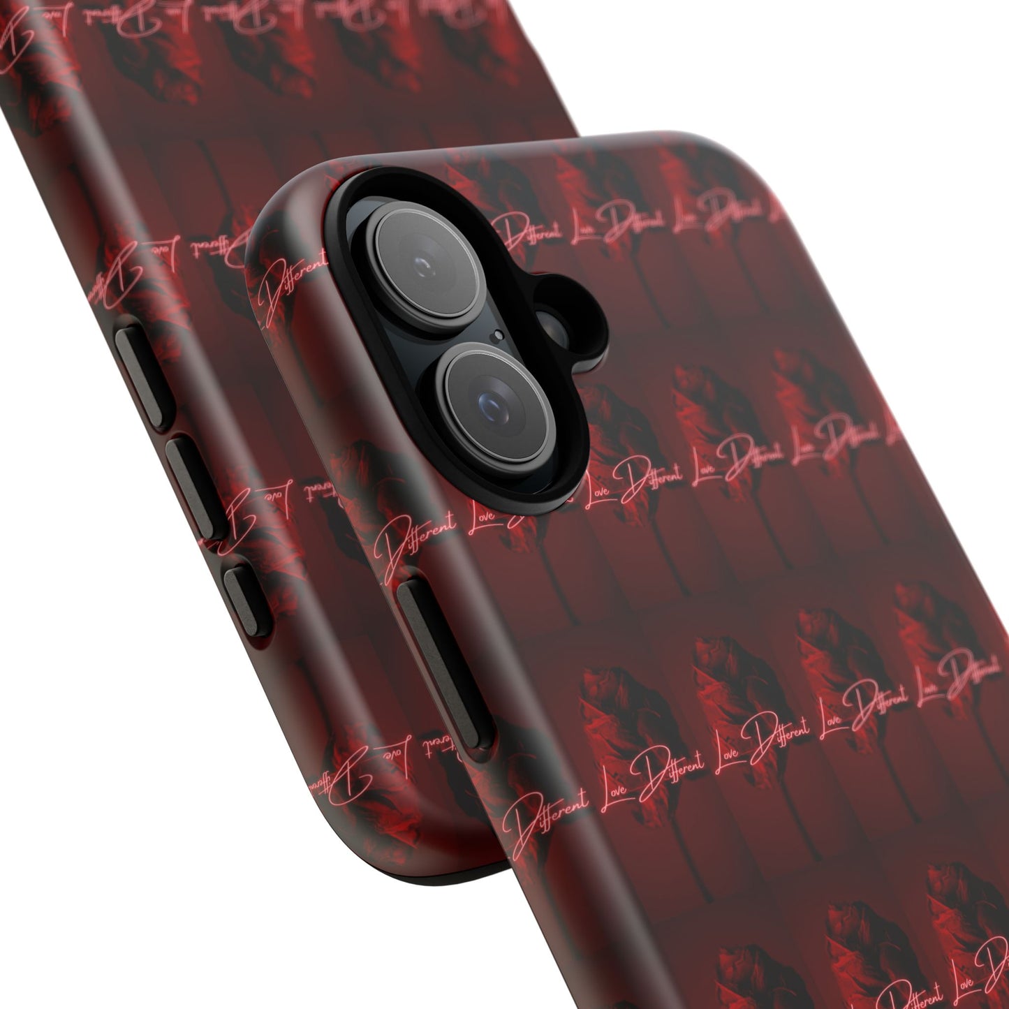 Red Patterned Phone Case | Tough Cases for Stylish Protection, Trendy Cell Cover, Unique Gifts for Tech Lovers, Modern Design