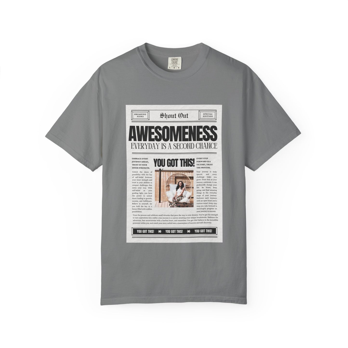 Motivational T-Shirt, Graphic Tee, Positive Vibes Shirt, Gifts for Friends, Everyday Wear, Encouragement Apparel