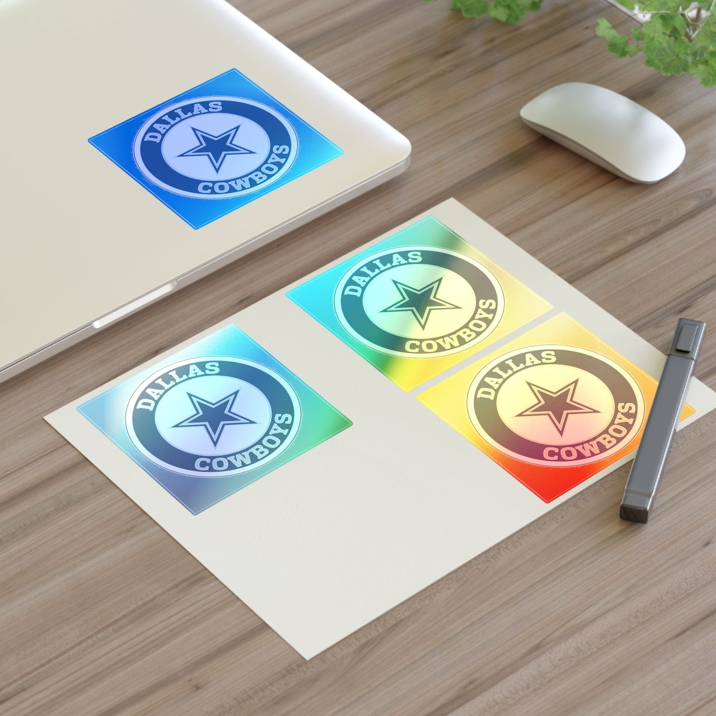 Dallas Cowboys Sticker Sheets, Team Fan Art, NFL Decor, Sports Gifts, Planner Stickers, Scrapbooking Supplies