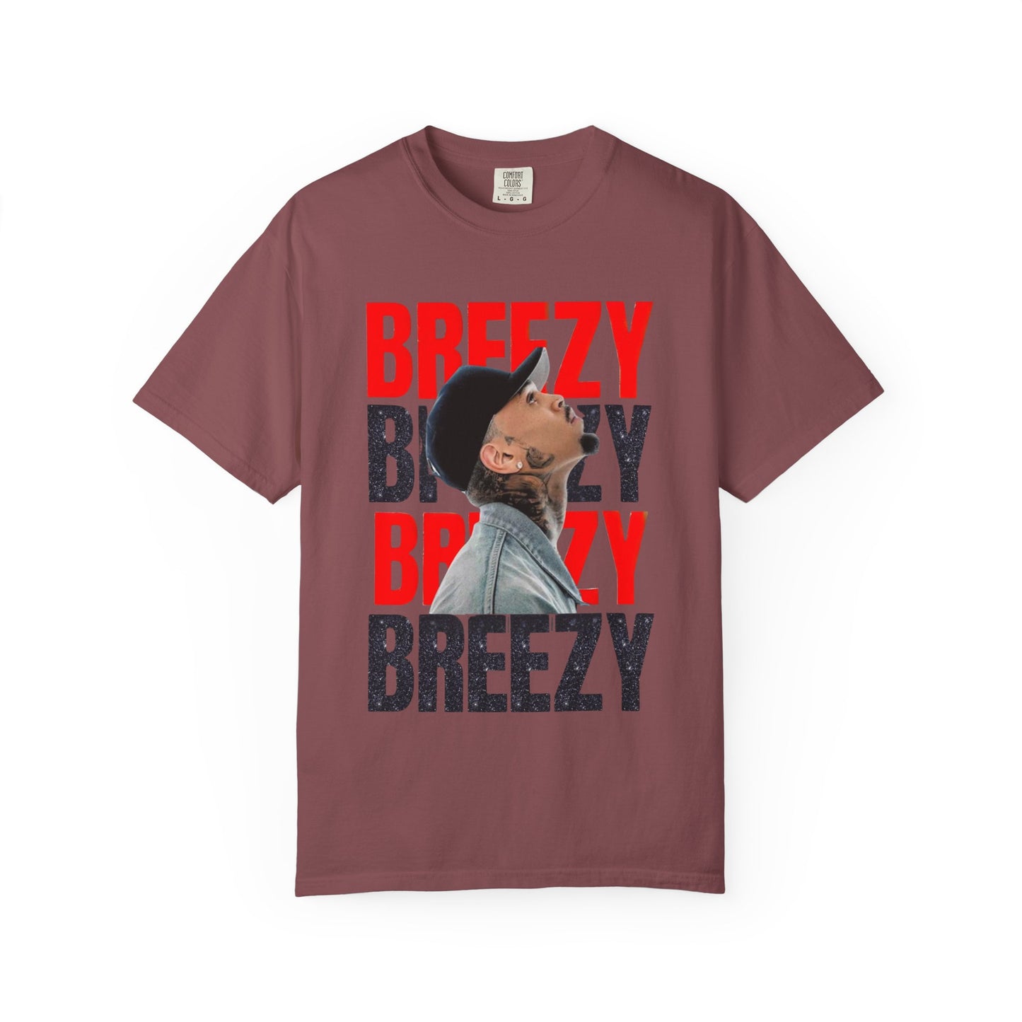 Trendy Unisex Graphic T-Shirt Inspired by Breezy Vibes, Perfect for Casual Wear, Street Fashion, Music Lovers, Gifts