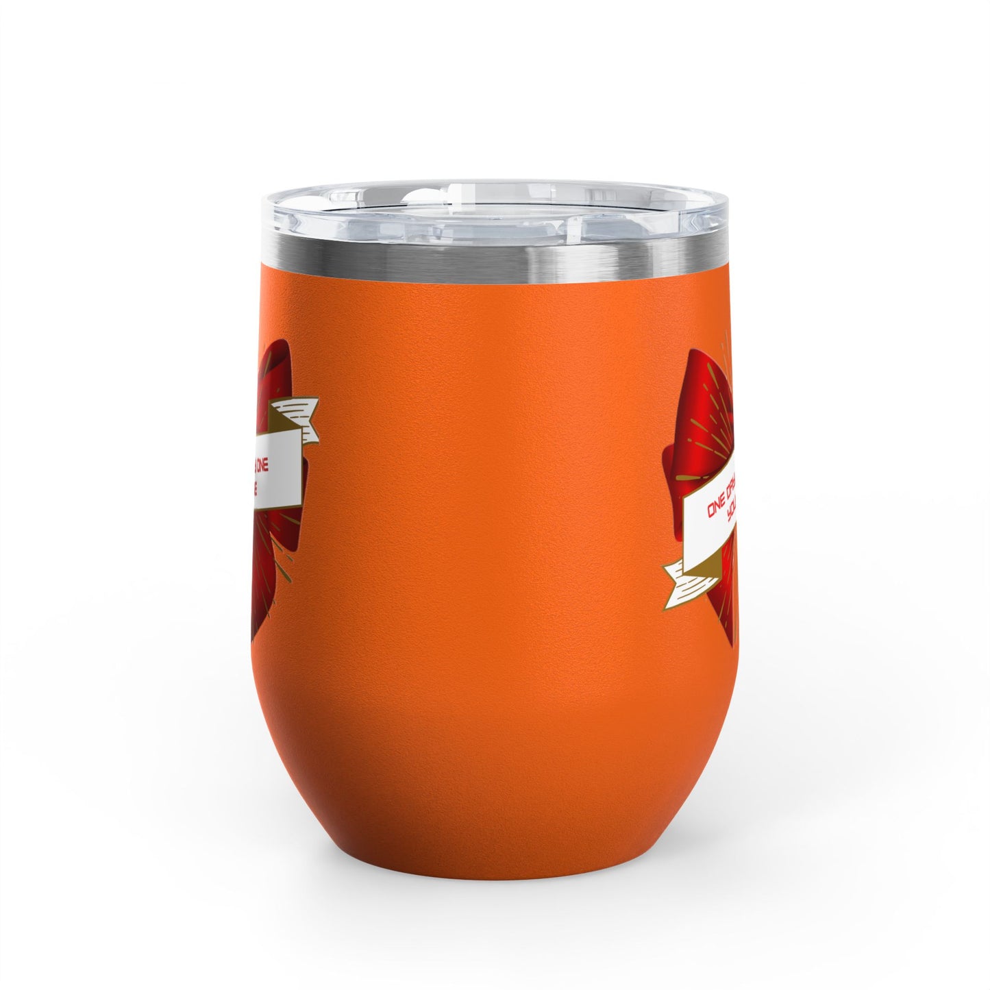 Stylish Wine Tumbler, 12oz - Perfect Gift for Wine Lovers, Celebrations, Birthday, Parties, Stylish Drinkware, One Day or Day One