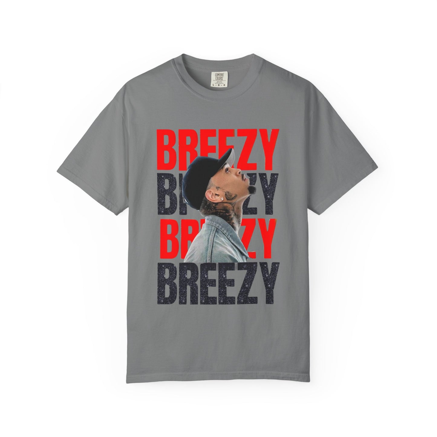 Trendy Unisex Graphic T-Shirt Inspired by Breezy Vibes, Perfect for Casual Wear, Street Fashion, Music Lovers, Gifts