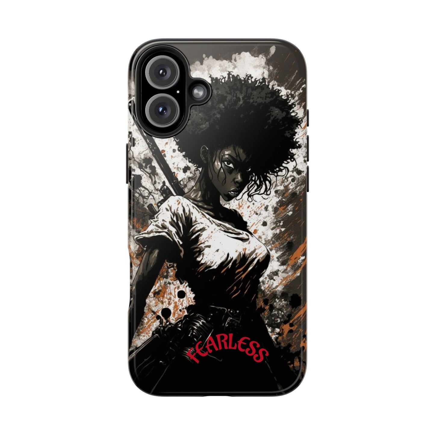 Fearless Tough Phone Cases for Adventurers, Unique Gifts for Him/Her, Durable Phone Accessories, Art-inspired Cases, Stylish Protection