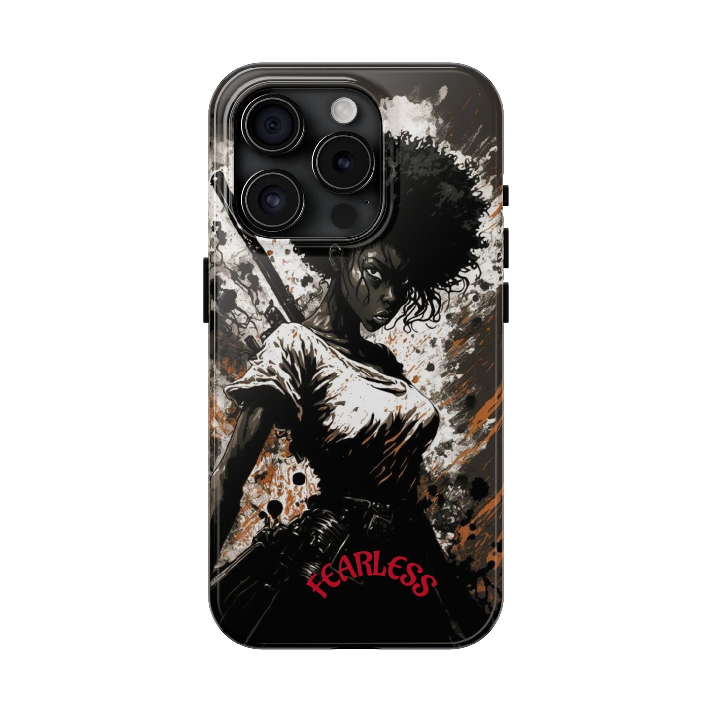Fearless Tough Phone Cases for Adventurers, Unique Gifts for Him/Her, Durable Phone Accessories, Art-inspired Cases, Stylish Protection