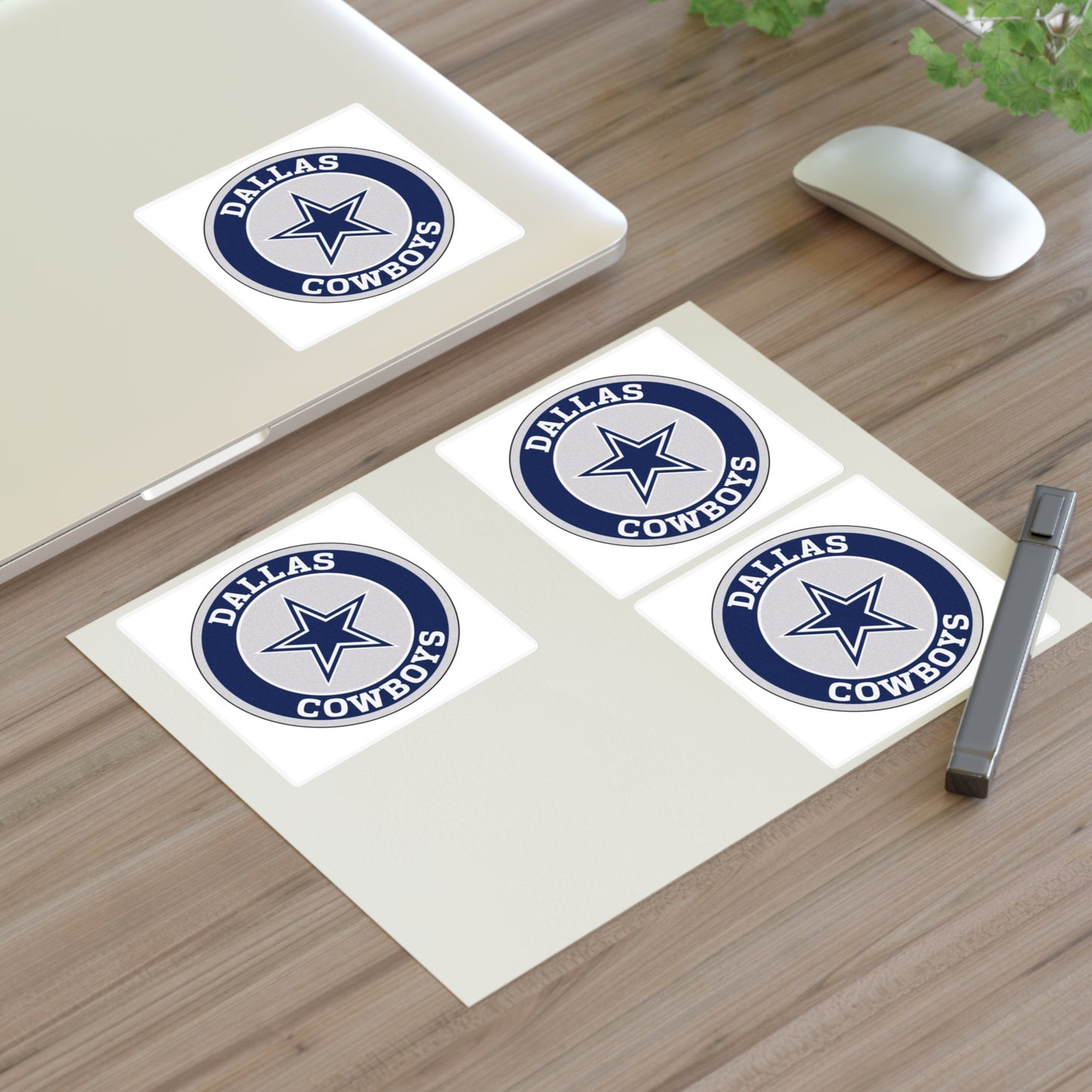Dallas Cowboys Sticker Sheets, Team Fan Art, NFL Decor, Sports Gifts, Planner Stickers, Scrapbooking Supplies
